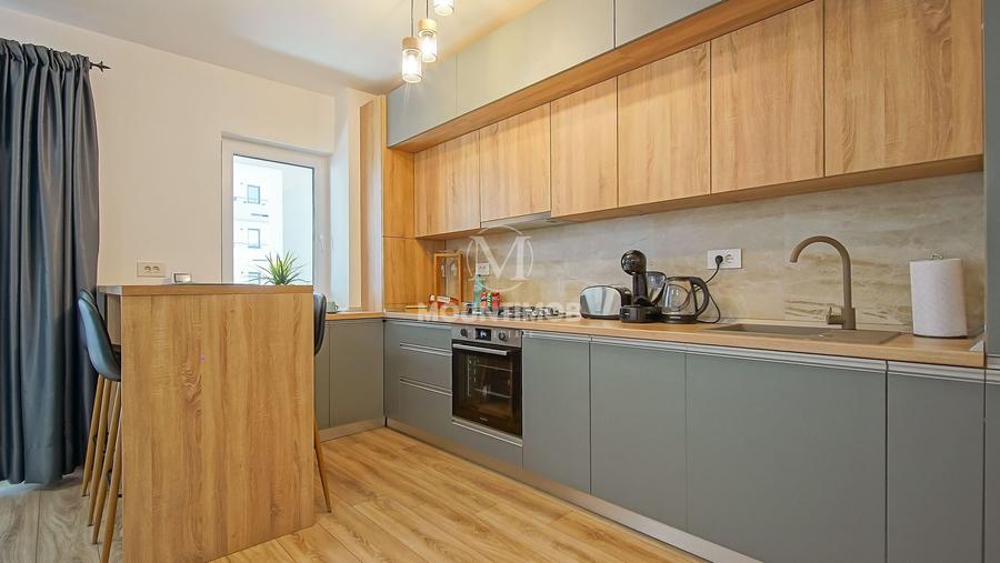 Apartament 2 camere 59 mp, 2 terase, parcare acoperita,Aphaville Arena