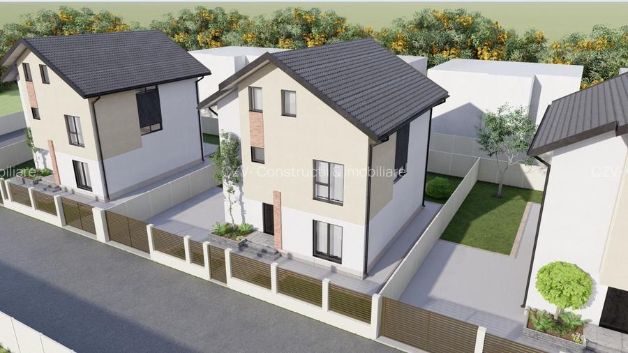 Vile individuale P+1+M – stil de viață modern, aproape de parc - 7