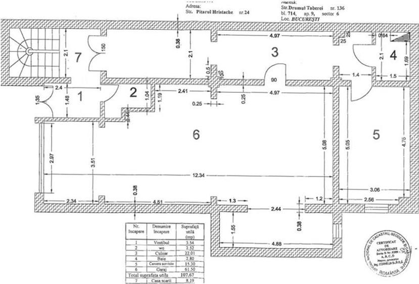 IMOBIL DOROBANTI //570 MP TOTAL // 4 LOCURI DE PARCARE - 50