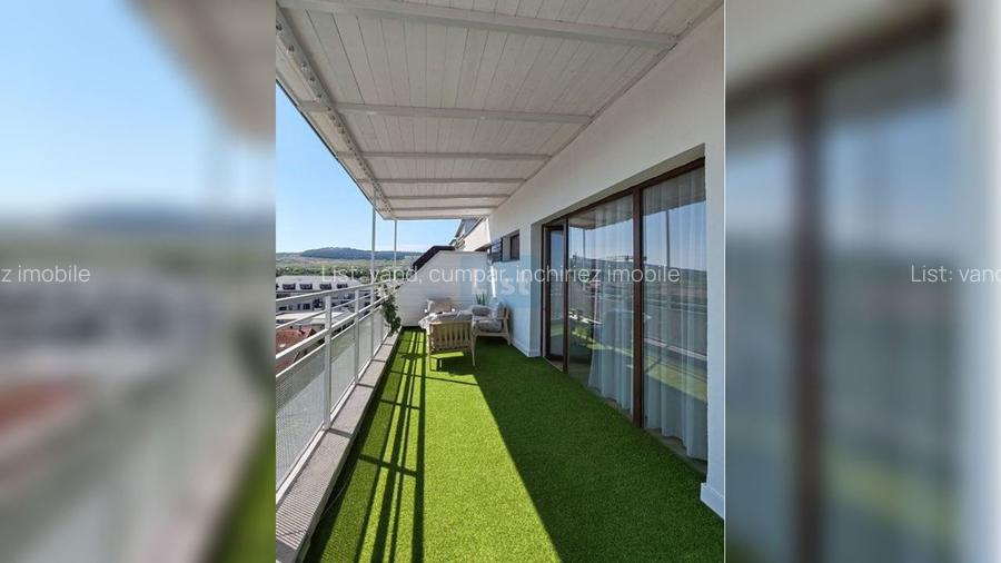 Penthouse pe 2 niveluri cu terase, parcare in Buna Ziua! comision 0% - 15
