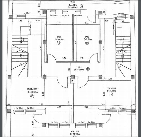 Vila complet finisata si utilata, zona Eremia Grigorescu - 14