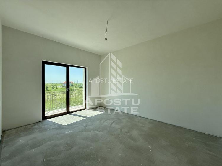 Triplex la gri, teren 284mp, pompe caldura, zona Plopi - 5