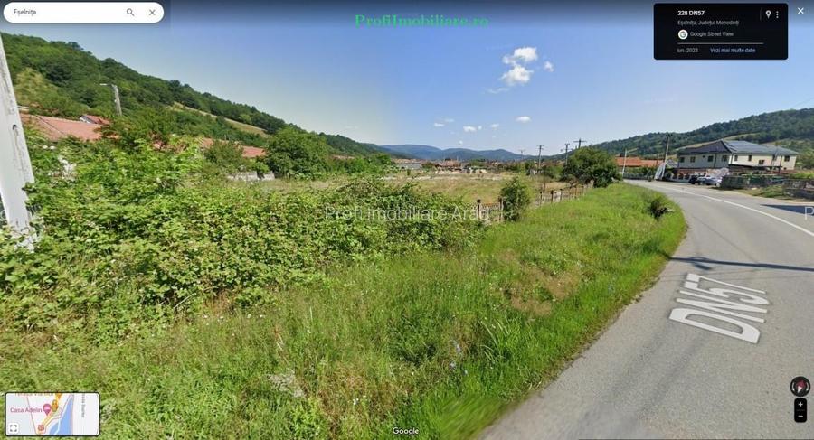 Teren 7.000mp intravilan construibil, front 160ml DN57- Eselnita, la Dunare - 11