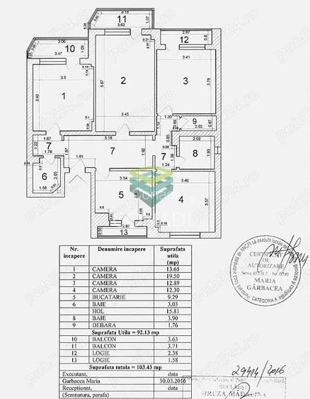 Apartament cu 4 camere Baneasa - 19