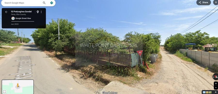 Teren 1.600 mp în Periș, lângă Profi, deschidere 20 ml - 2