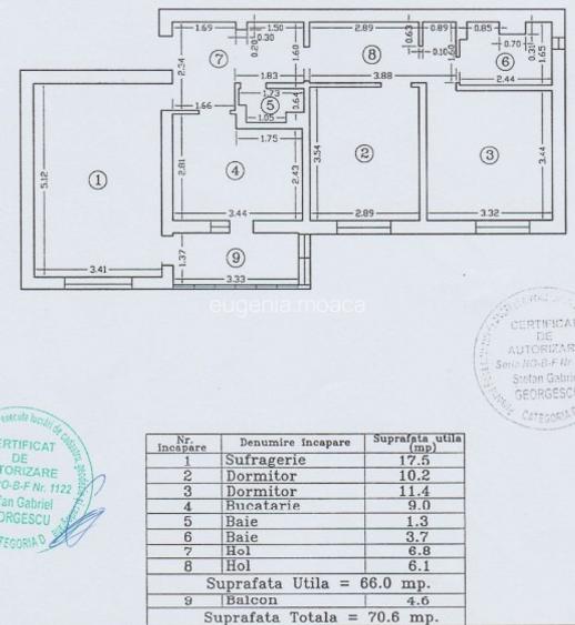 Vând apartament 3 camere aproape de mare - 2