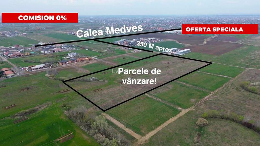 Parcele de teren disponibile la vanzare – Toate Utilitatile/ Comision 0% - 2
