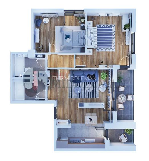 Apartament cu 3 camere langa  Mall Veranda - 2