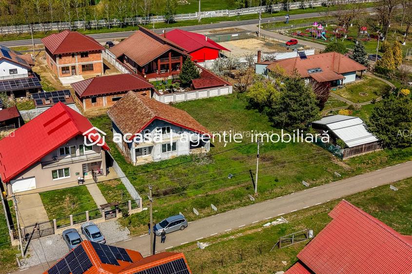 🏡 Casă P+1 la gri | 239 mp construiți | Călugareni -14 km de Arad - 14