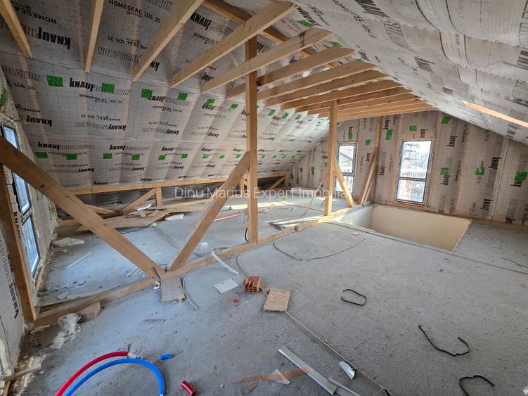 Vila 4 camere + mansarda 47mp,2km de M Râul Doamnei,tva inclus,încălzire pardose - 22