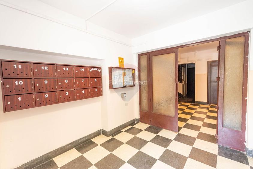 Apartament central de vanzare, 60,7 mp, buncar autorizat ISU, boxe - 17
