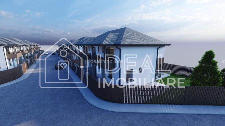 Duplex Modern cu 4 camere si gradina, In Selimbar - 6
