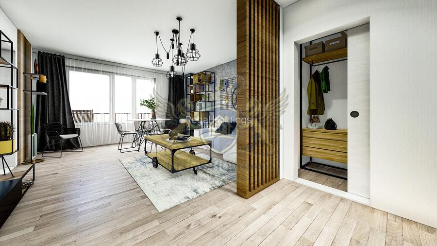 Garsoniera Modern,  46 Mp,Finalizat, Tractorul-Mall-Coresi - 6