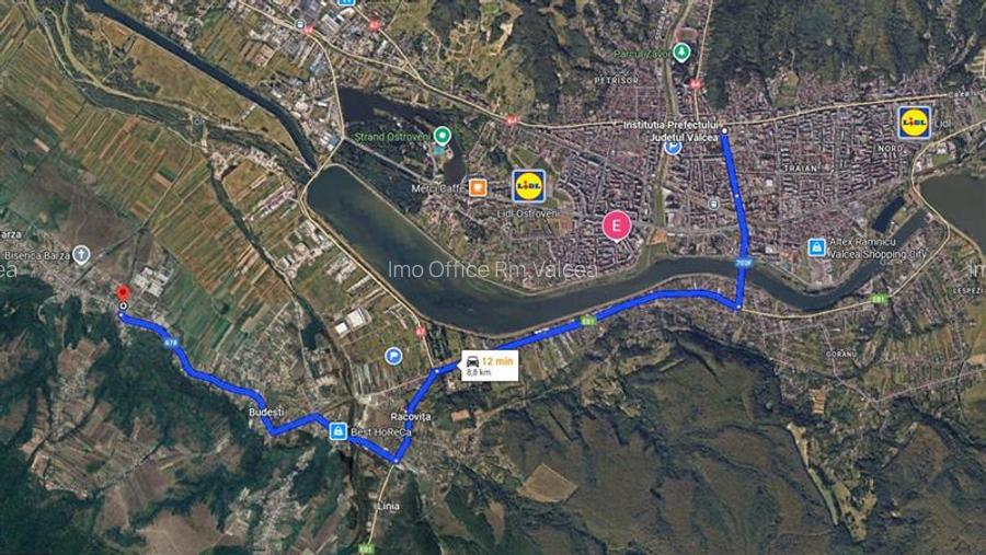 BUDESTI - CASA LANGA ORAS, TEREN 935 MP - 2