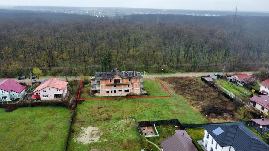 Vila Individuala S+P+1+M cu Teren 1000mp langa Padure - Balotesti - 3