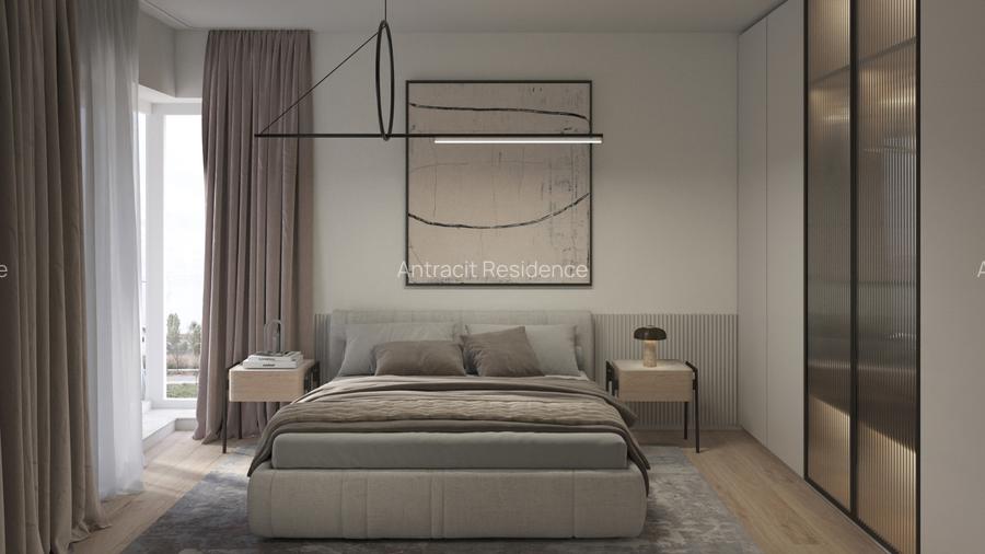 Antracit Coandă | Bucătărie închisă | Bloc boutique  | 91 mp utili - 4