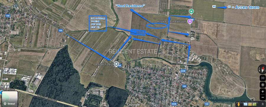 De vanzare! Teren (9100 mp) in Tunari! - 2