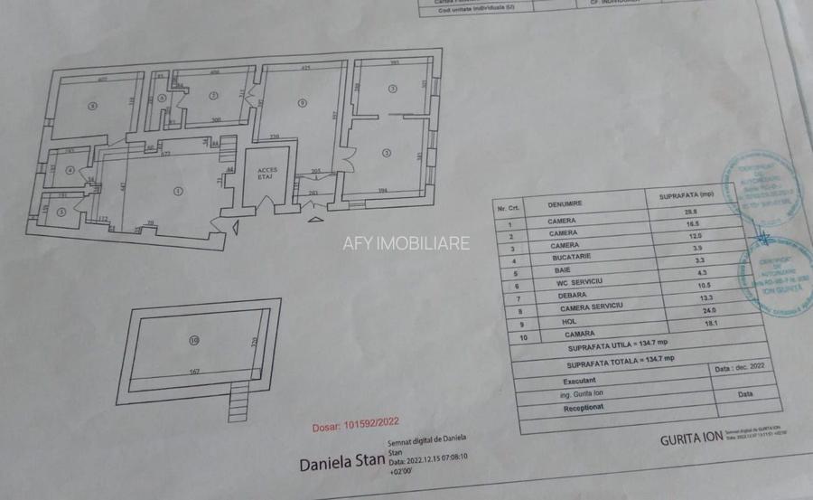 De vanzare Apartament 5 camere in Vila, Vasile Lascar - Eminescu - 17