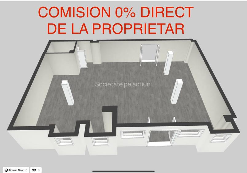 Spațiu Comercial CLUJ, Str. Mihai Viteazu Nr. 17 piață Preț negociabil - 2