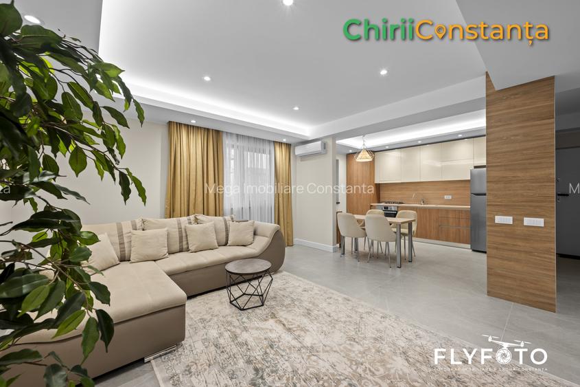 ✅Apartament 3 camere și 2 băi, bloc nou – mobilat premium, parcare - 7