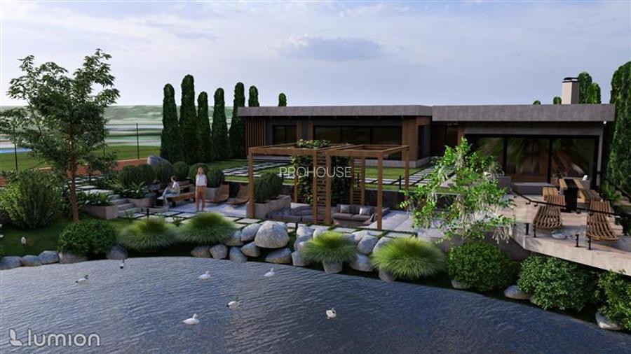 Persoana fizica - teren 1.000mp - Serbanesti - cu lac amenajat - 3