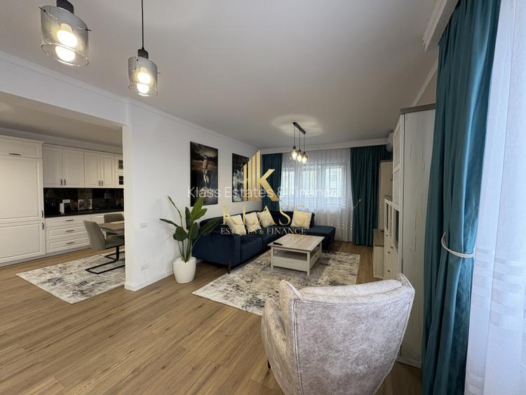 Apartament 3 camere | De inchiriat | Bucurestii Noi | Terasa 50mp | 2 Parcari - 2