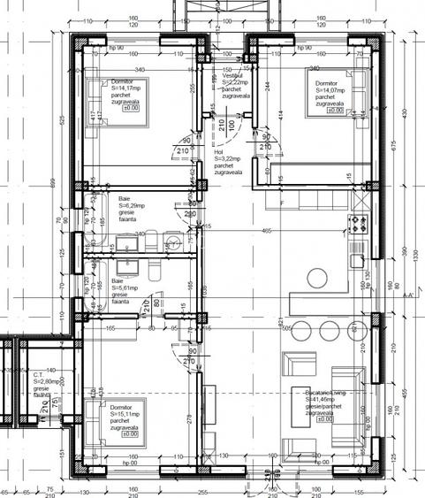 Casa 4 camere parter 105mp | 0 comision TVA inclus | Tunari |Complex rezidential - 6