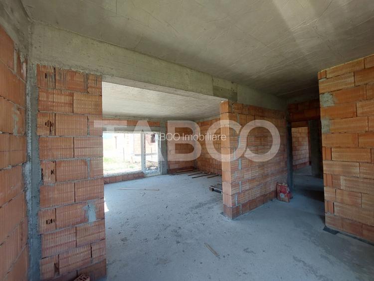 Casa de vanzare 147 mpu si 5 camere 434 mp teren Cristian Sibiu - 4