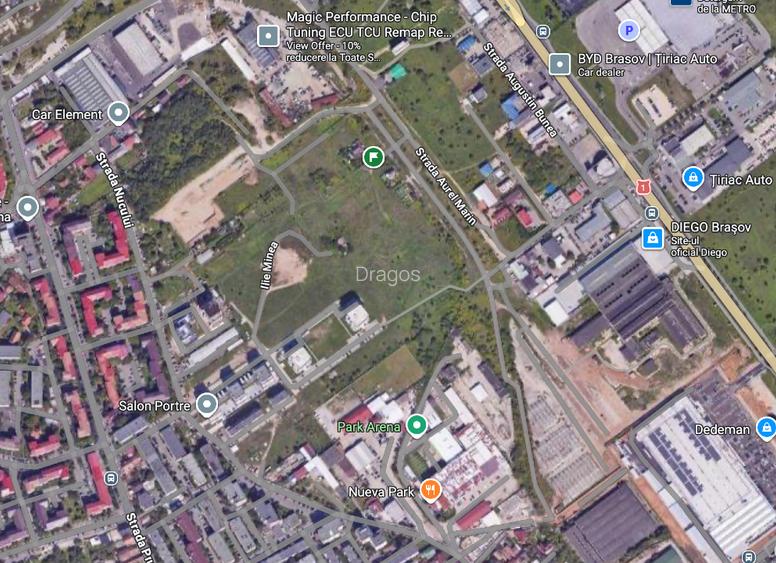 Teren 500 mp | Brașov Noua | P+2+M | Studii efectuate |  - 3