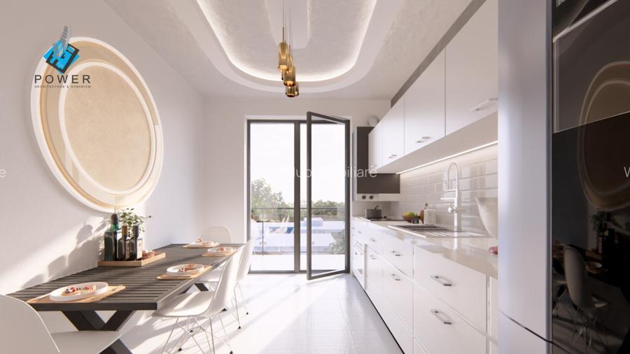 Apartament modern, 3 camere, 73,2 mp utili, open-space - Esso Giroc - 3