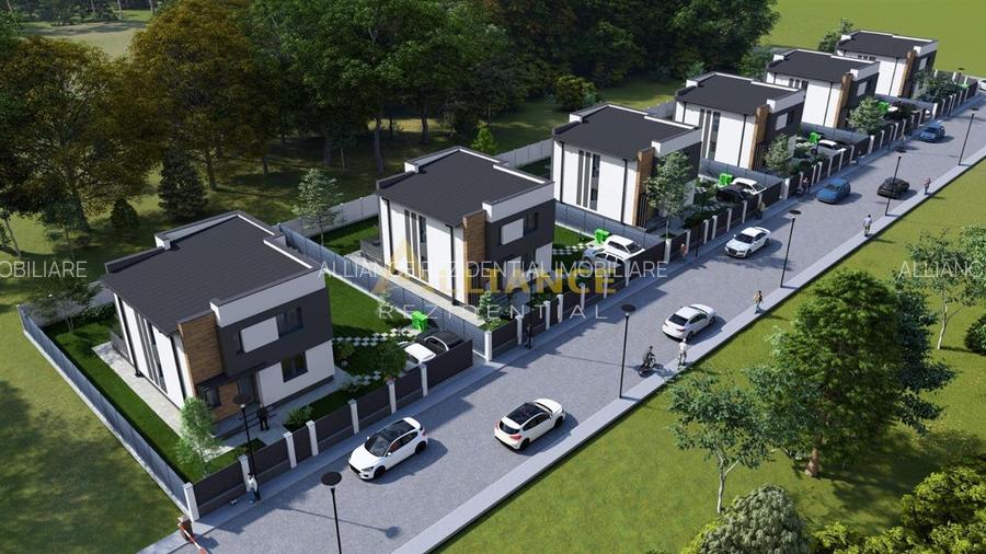 Vila individuala premium -5 camere - teren 470mp - Str.Aviatorilor - 4