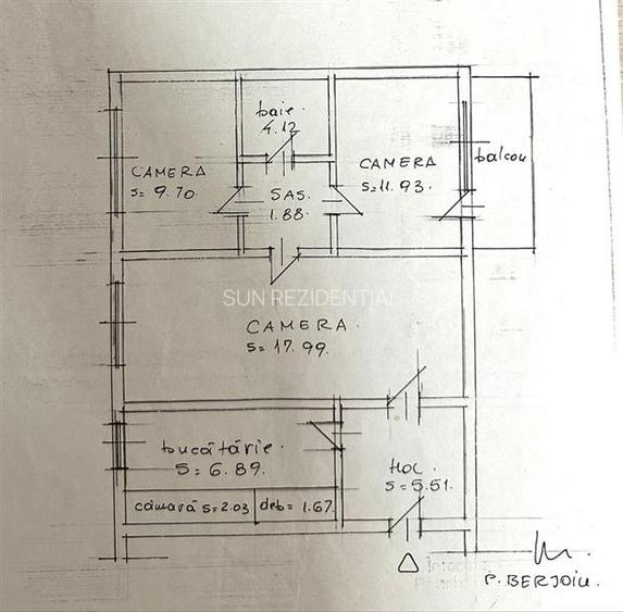 3 camere Berceni -Tatulesti - centrala si loc parcare - 8