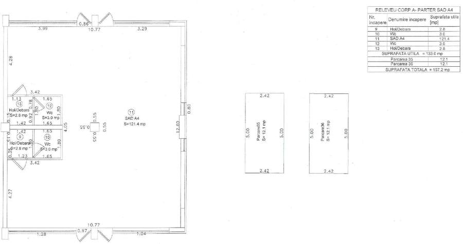 Spatii comerciale cu suprafete intre 60 - 153 mp - Comision 0% - 12