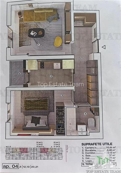 Apartament modern 2 camere,incalzire in pardoseala, posibilitate loc de parcare - 5