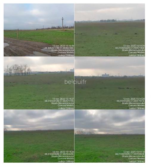 Licitatie  16 loturi de teren extravilan situate în Jud. Călărași, Com Modelu  - 4