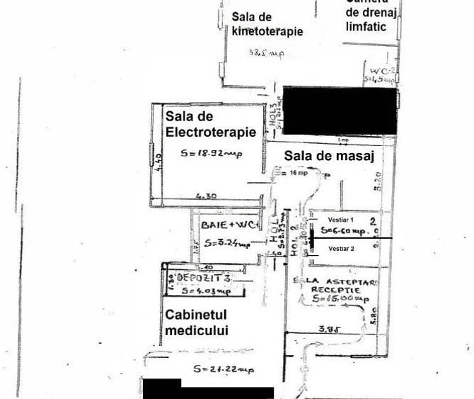 Înch. spațiu comercial, 120 mp., Andrei Mureșanu, 1500 Eur
