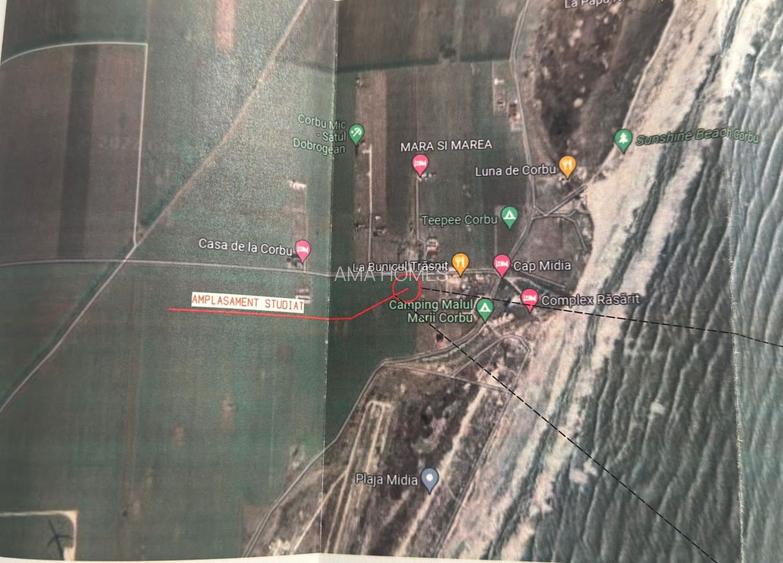 Teren de vânzare în Corbu – la doar câțiva pași de mare! - 3