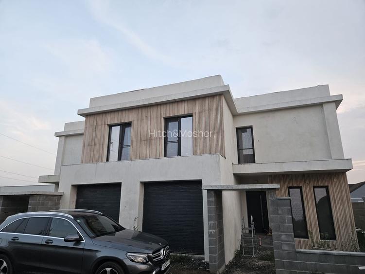 Casă duplex cu arhitectură modernă – 159 mp utili + 50 mp terase, 2 fronturi - 23