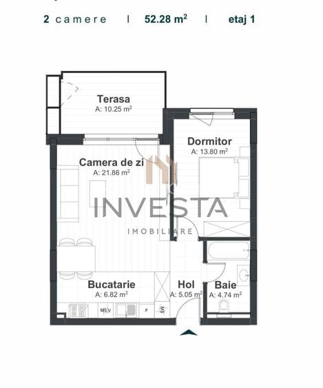 Apartament premium cu 2 camere si parcare de inchiriat - The Nest - 1