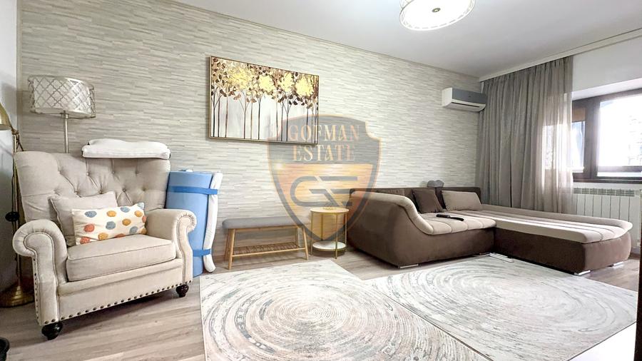 3 camere, Faleza Nord, 84 mp, 2 bai, 2 balcoane, renovat, mobilat, etj 7/8, lift