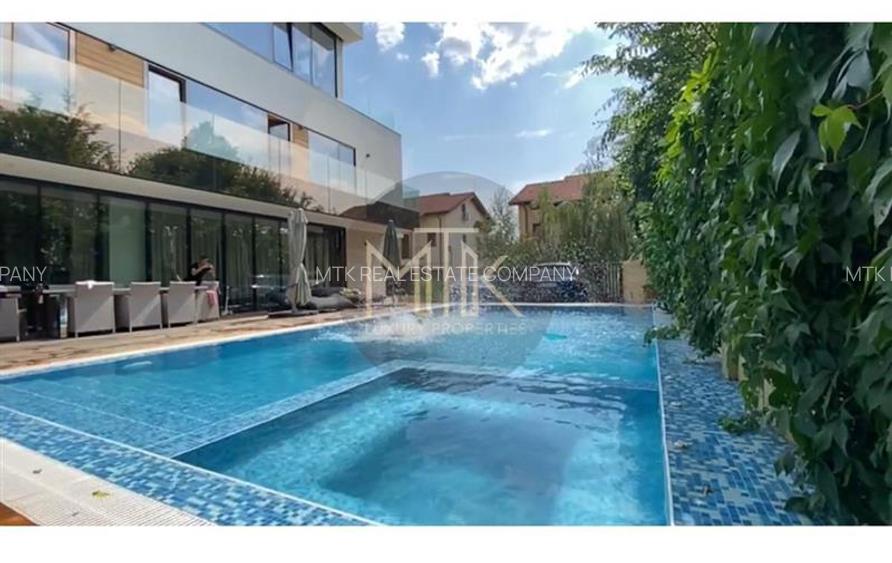 Exclusiv | Vila cu piscina lux -Baneasa I 5 Locuri de parcare