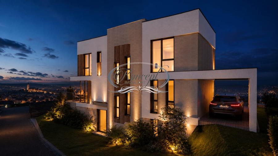 Casa premium cu panorama spectaculoasa in Andrei Muresanu