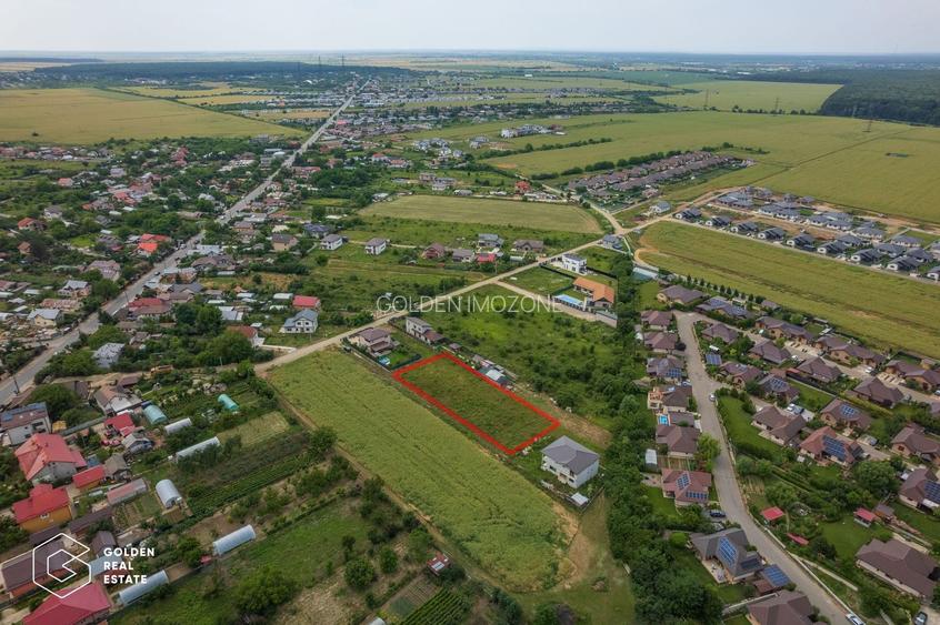 Teren construibil Balotesti, Str. Orhideelor,  1240 mp - 6