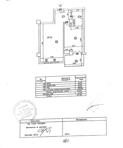 AP. 2 CAMERE DOINEI, BLOC NOU, MOBILAT/UTILAT, CENTRALA, COMISION 0% - 1