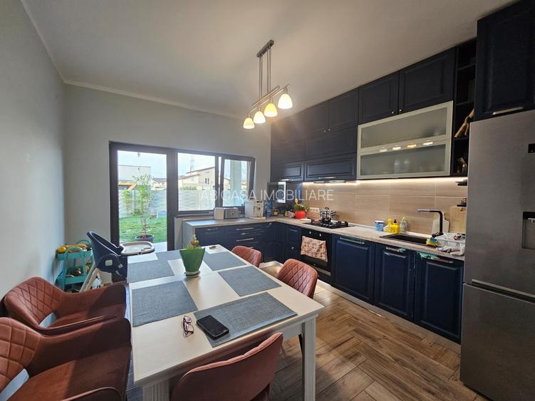 Duplex nou, 5 camere, P+E, cu perete despărțitor dublu, Dumbrăvița, comision 0% - 7