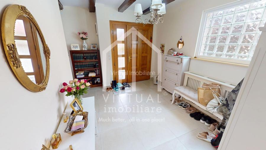 Casa cu 5 camere, 210mp utili, demisol, mobilata, Cal. Poplacii - 11