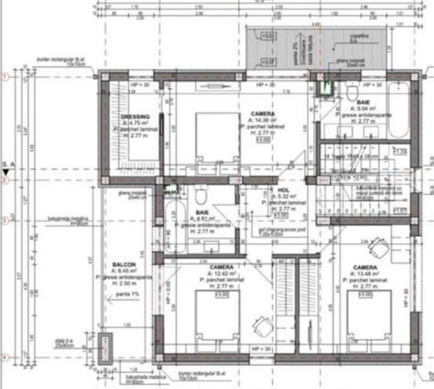 Casa individuala, 130 mp utili, 400 mp teren, terasa circulabila, Luna de Sus - 2