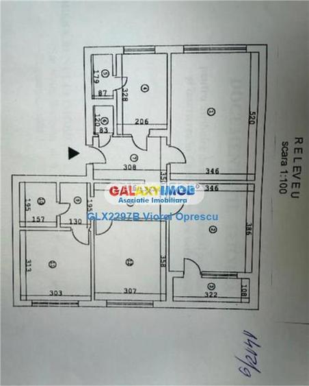 Apartament 4 camere, decomandat, necesita renovare, Metrou, Titan - 2