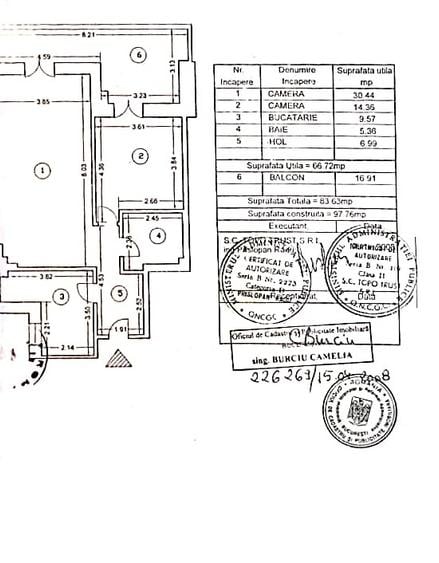 Inchiriere 2 camere cu terasa | Herastrau - Barajul Arges | loc parcare - 1