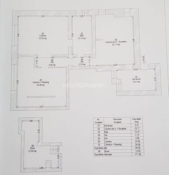 Apartament central, 3 camere  renovat complet, comision 0 - 23